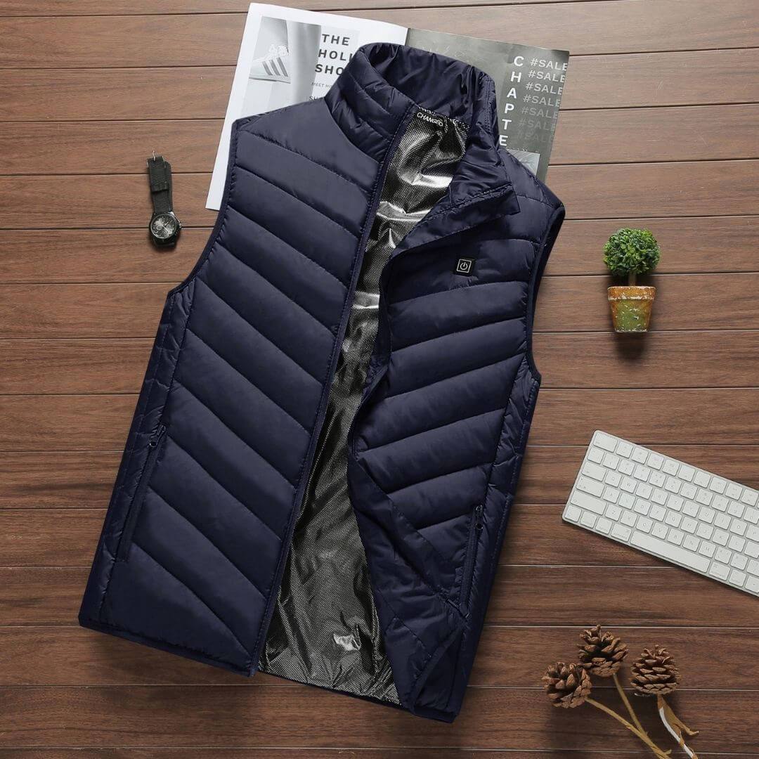 Heated Vest 5 Heating Zones Windproof & Water-Repellent