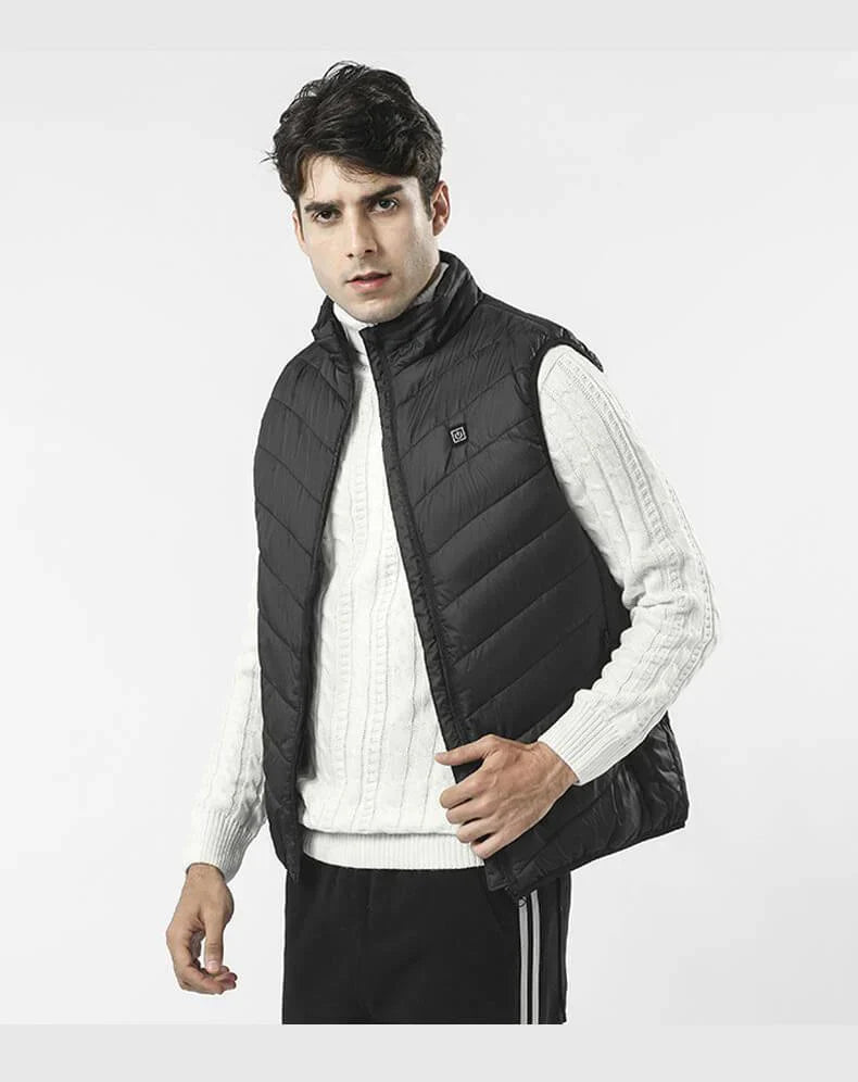Heated Vest 5 Heating Zones Windproof & Water-Repellent