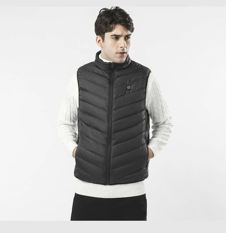 Heated Vest 5 Heating Zones Windproof & Water-Repellent