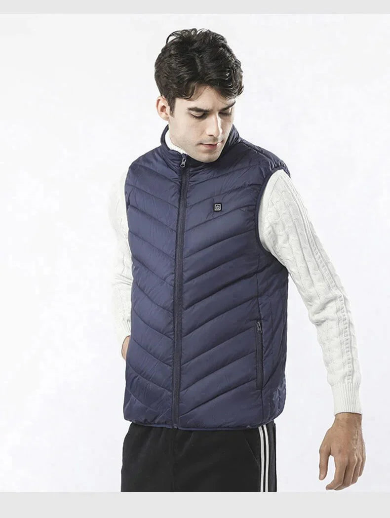 Heated Vest 5 Heating Zones Windproof & Water-Repellent