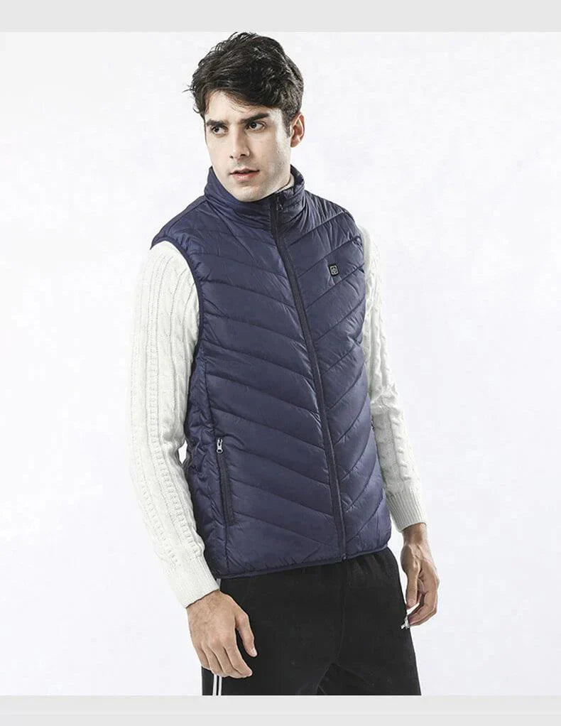 Heated Vest 5 Heating Zones Windproof & Water-Repellent