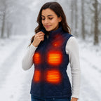 Heated Vest 9 Heating Zones Slim Fit USB Powered