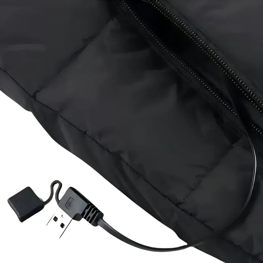 Heated Vest 9 Heating Zones USB-Powered Slim Fit