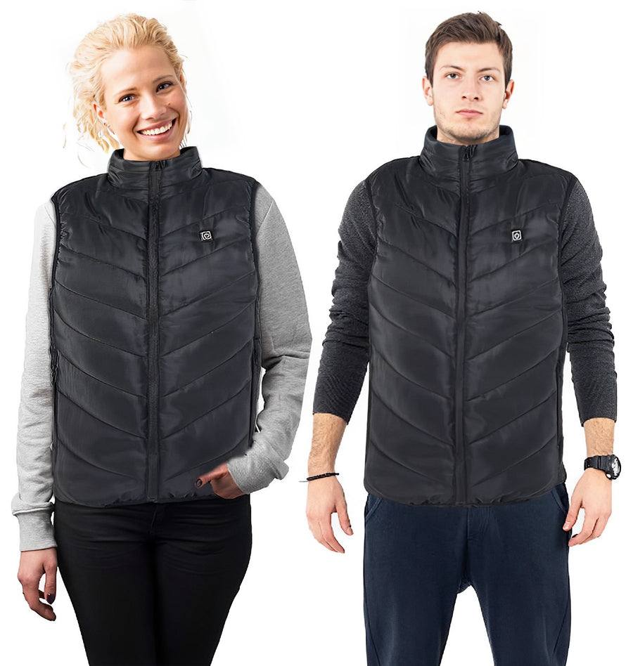 Heated Vest Adjustable Heating Panels USB Rechargeable