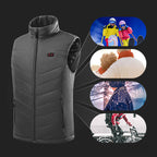 Heated Vest Graphene Heating USB Rechargeable & Adjustable Temperature