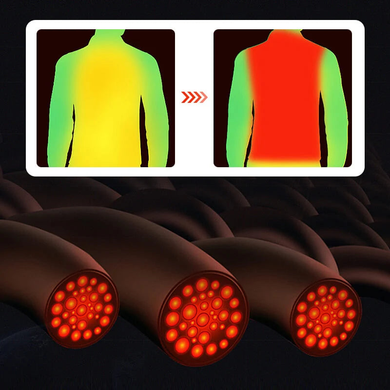 Heated Vest Graphene Heating USB Rechargeable & Adjustable Temperature