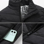 Heated Vest Graphene Heating USB Rechargeable & Adjustable Temperature