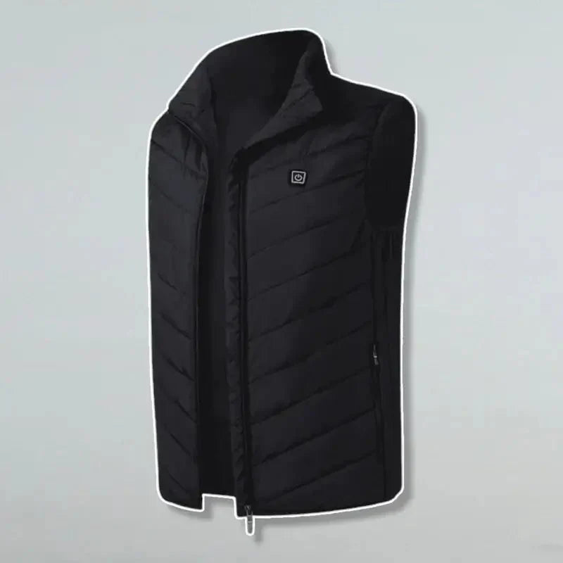 Heated Vest Instant Heat Solar Powered Lightweight