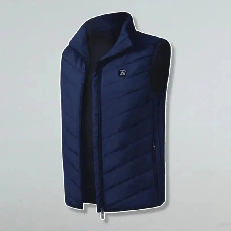 Heated Vest Instant Heat Solar Powered Lightweight