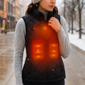 Heated Vest Slim USB-Powered 9 Heating Zones
