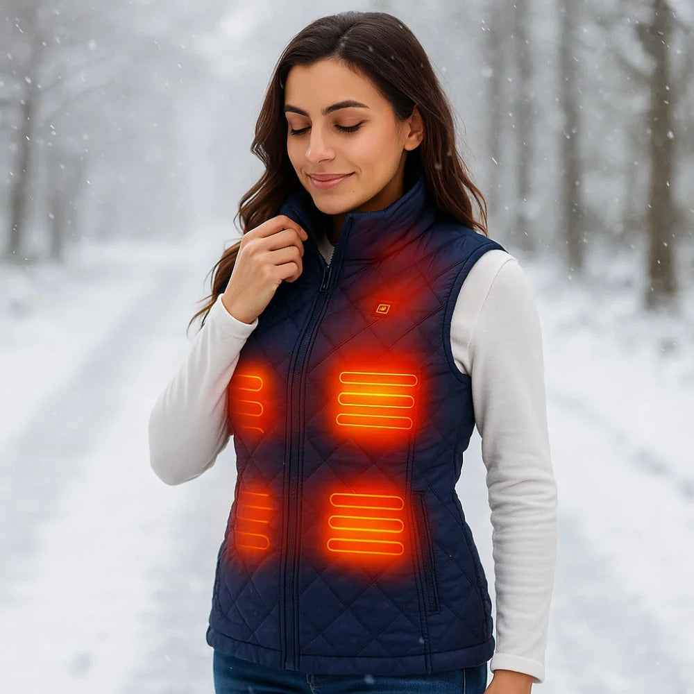 Heated Vest Slim USB-Powered 9 Heating Zones