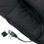 Heated Vest USB Rechargeable Adjustable Heat Levels Slim Fit