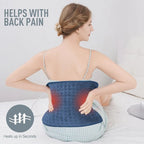 Heating Pad Microplush 6 Heat Levels Auto Shutoff