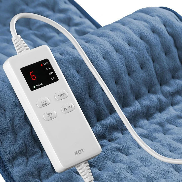 Heating Pad Microplush 6 Heat Levels Auto Shutoff