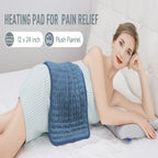 Heating Pad Microplush Adjustable Heat & Timer