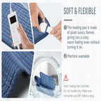 Heating Pad Microplush Adjustable Heat & Timer