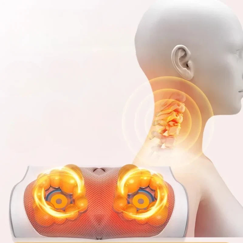 Heating Pad Neck & Back Ergonomic Heat & Massage