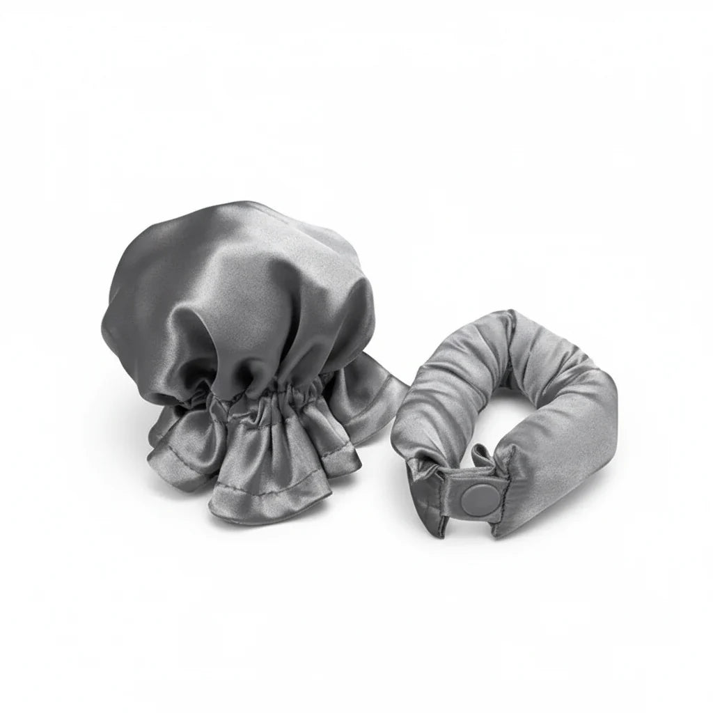 Heatless Curlers Silky Satin Overnight Set