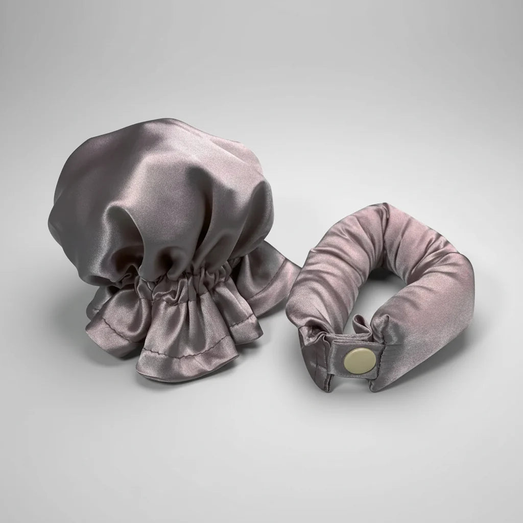 Heatless Curlers Silky Satin Overnight Set