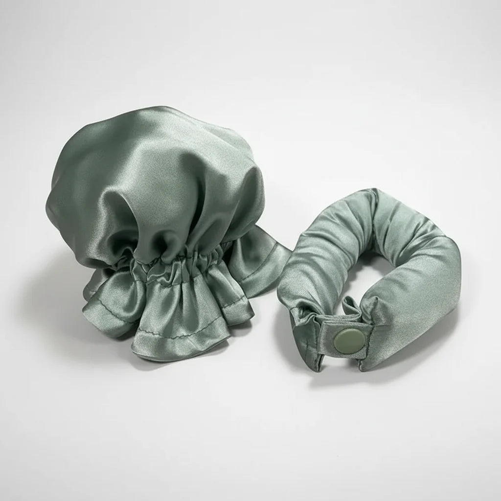 Heatless Curlers Silky Satin Overnight Set