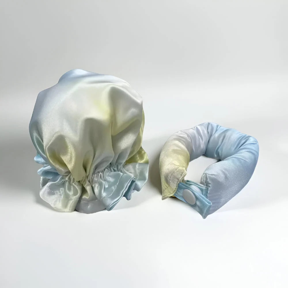 Heatless Hair Curlers Overnight Silk Cover Set of 2