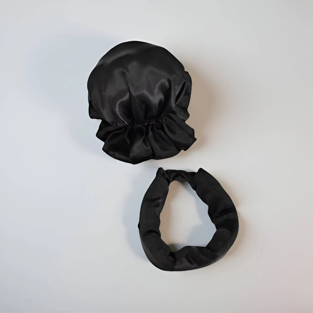 Heatless Hair Curlers Overnight Silk Cover Set of 2