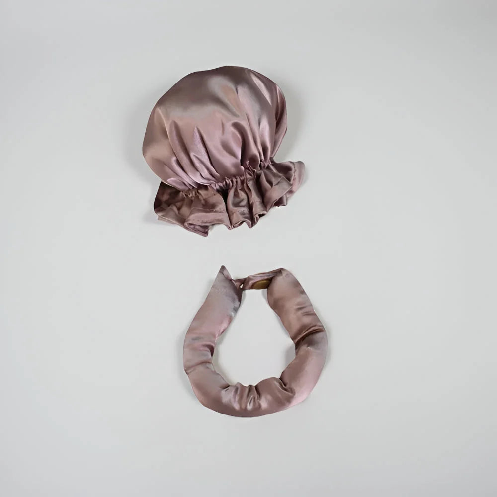 Heatless Hair Curlers Overnight Silk Cover Set of 2