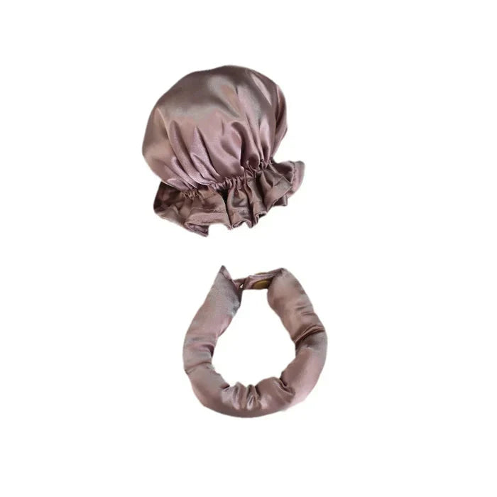Heatless Hair Rollers Satin Covers & Adjustable Buckles