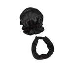 Heatless Hair Rollers Satin Covers & Adjustable Buckles