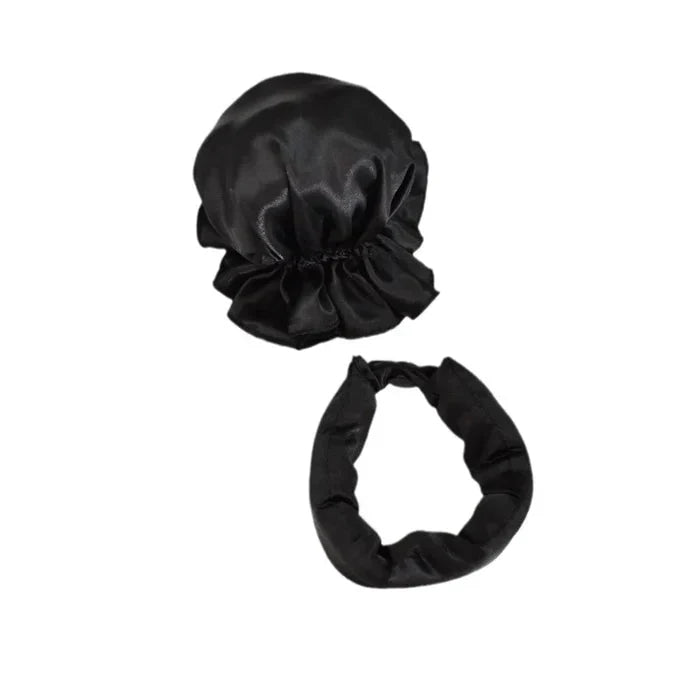Heatless Hair Rollers Satin Covers & Adjustable Buckles