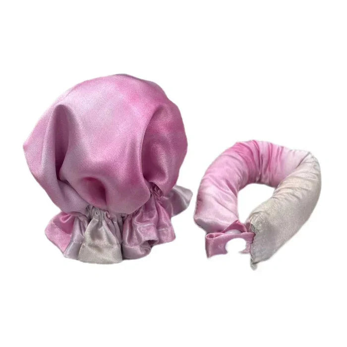 Heatless Hair Rollers Satin Covers & Adjustable Buckles
