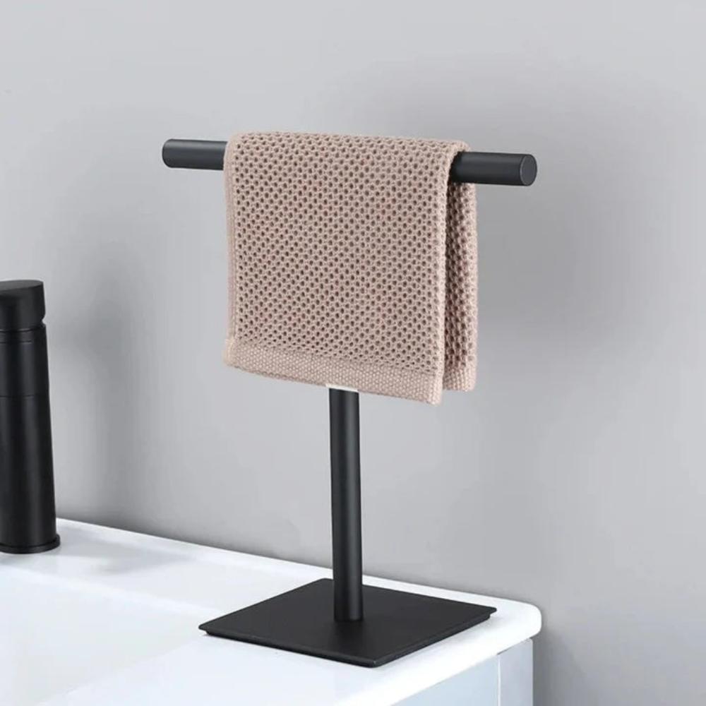 Heavy Non-Slip Freestanding Countertop Towel Rack
