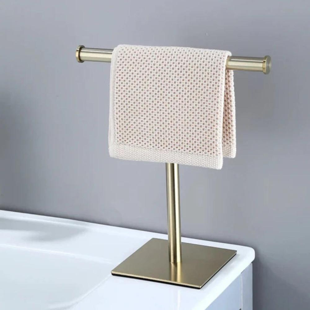 Heavy Non-Slip Freestanding Countertop Towel Rack