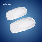 Heel Lift Insoles Adjustable Stackable Silicone Gel