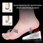 Heel Lift Insoles Adjustable Stackable Silicone Gel