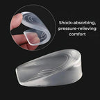 Heel Lift Insoles Adjustable Stackable Silicone Gel