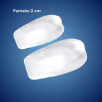 Heel Lift Insoles Adjustable Stackable Silicone Gel
