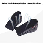 Height Increase Insoles Adjustable 3–9 cm Shock-Absorbing