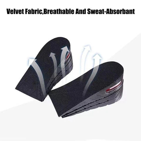 Height Increase Insoles Adjustable 3–9 cm Shock-Absorbing