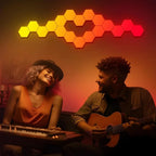 Hexagon LED Wall Panels App-Controlled & Music-Synced USB-Powered