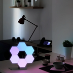 Hexagon LED Wall Panels App-Controlled & Music-Synced USB-Powered