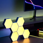 Hexagon LED Wall Panels App-Controlled & Music-Synced USB-Powered