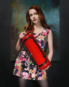 Hidden Bar Fire Extinguisher Design Holds Bottle & Glasses