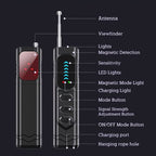 Hidden Camera Detector Compact USB Rechargeable
