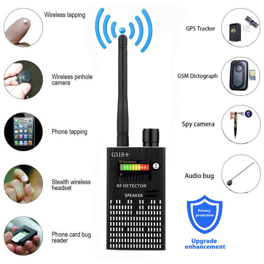 Hidden Camera & GPS Detector Compact Multi-Frequency