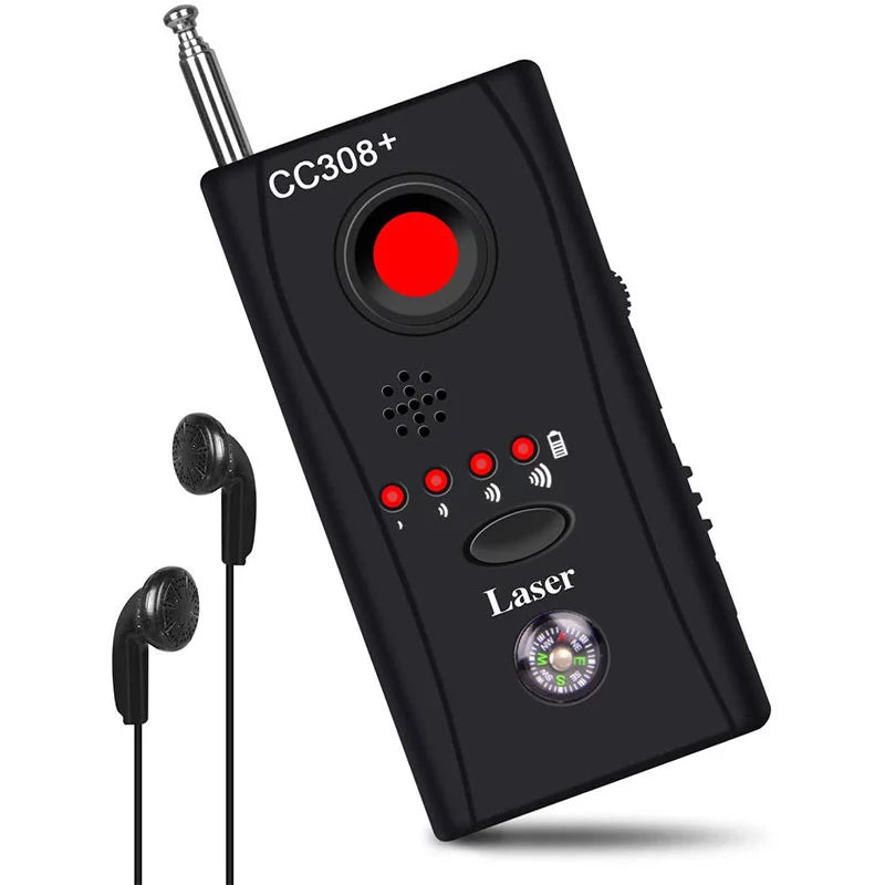 Hidden Camera & Microphone Detector Portable 10-Hour Battery