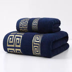 High-Absorbency Cotton Bath Towel Set (2-Piece)