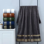 High-Absorbency Cotton Bath Towel Set (2-Piece)