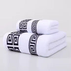 High-Absorbency Cotton Bath Towel Set (2-Piece)