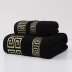 High-Absorbency Cotton Bath Towel Set (2-Piece)